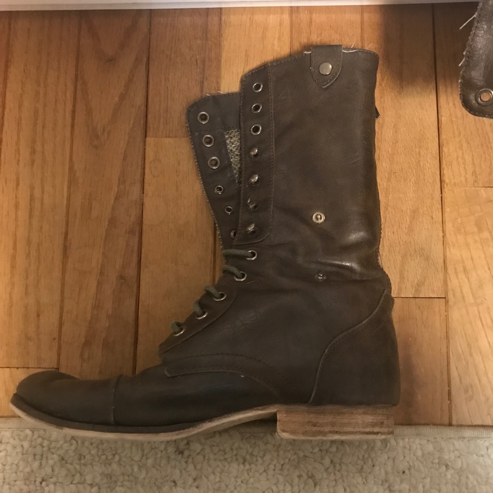 Steve Madden combat boots